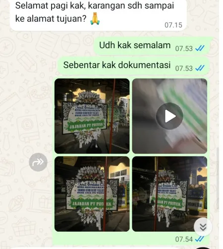 Pengiriman Papan Bunga Selamat Cikarang Utara