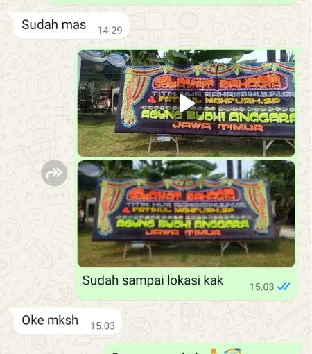 Pengiriman Papan Bunga Cikarang Utara