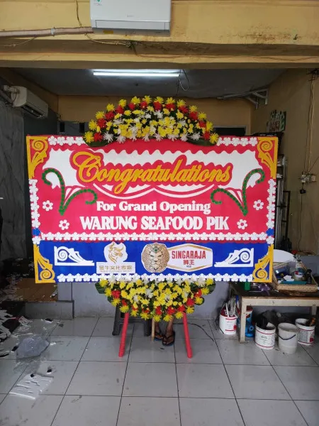 Papan Bunga Ucapan Selamat Cikarang Utara