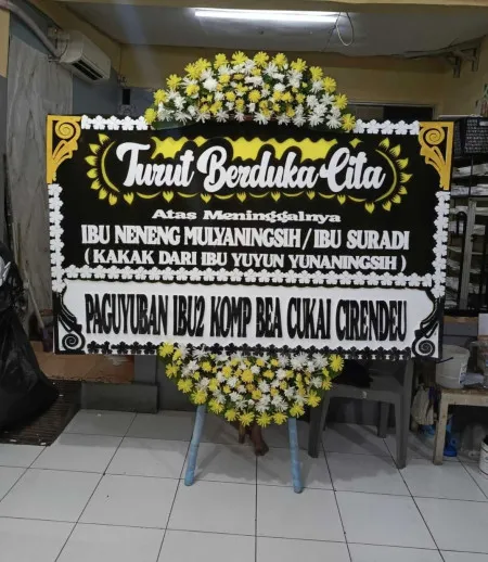 Papan Bunga Duka Cikarang Utara